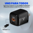 Vorago Cargador de Pared AU-355, 30W, 100 - 240V, 2 x USB-C - Imagen adicional 3