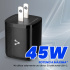 Vorago Cargador de Pared AU-402, 45W, 20V, 2 x USB-C - Imagen adicional 5