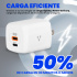 Vorago Cargador de Pared AU-402-WH, 45W, 20V, 2 x USB-C - Imagen adicional 6