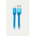 Vorago Cable USB 2.0 A Macho - Micro USB B Macho, 1 Metro, Azul  2
