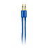 Vorago Cable 3.5mm Macho - 3.5mm Macho, 1 Metro, Azul Metálico  1