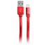 Vorago Cable de Carga USB 2.0 A Macho - Lightning Macho, 1 Metro, Rojo, para iPhone/iPad ― ¡Compra más de $500 en productos de la marca y participa por una Laptop ALPHA PLUS!  1