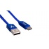 Vorago Cable USB A Macho - USB-C Macho, 1 Metro, Azul  1