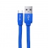 Vorago Cable USB A Macho - USB-C Macho, 1 Metro, Azul  2
