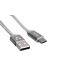 Vorago Cable USB A Macho - USB-C Macho, 1 Metro, Blanco  2