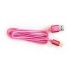 Vorago Cable de Carga Micro USB B/Lightning Macho - USB A Macho, 1 Metro, Rosa, para iPod/iPhone/iPad  1