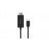 Vorago Cable HDMI Macho - USB-C Macho, 4K, 60Hz, 1.8 Metros, Negro