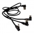 Vorago Cable de Carga 3 en 1 USB A Macho - Micro USB B/Lightning/Micro USB Macho, 1.3 Metros, Negro, para iPhone/iPad/Smartphone  3