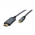 Vorago Cable USB-C Macho - HDMI 4K Macho, 1.8 Metros, Negro  4