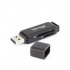 Vorago Lector de Memoria CR-100, MicroSD/SD/SDHC/SDXC, USB 2.0, Negro  3