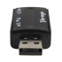 Vorago Lector de Memoria CR-101, SD/T-FLASH/Micro SD/M2, USB, 480Mbit/s, Negro  2