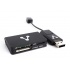 Vorago Lector de Memorias CR-300, USB/Micro-USB, Negro ― ¡Compra más de $500 en productos de la marca y participa por una Laptop ALPHA PLUS!  4
