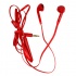 Vorago Audífonos Intrauriculares con Micrófono EP-201, Alámbrico, 1.2 Metros, 3.5mm, Rojo - Imagen adicional 3