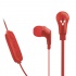 Vorago Audífonos Intrauriculares Manos Libres con Micrófono 103, Inalámbrico, Bluetooth, Rojo  3