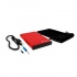 Vorago Gabinete de Disco Duro HDD-201, 2.5'', SATA, USB 3.0, Rojo  2