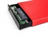 Vorago Gabinete de Disco Duro HDD-201, 2.5'', SATA, USB 3.0, Rojo  4