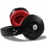 Vorago HP-500 Audífonos para DJ, Alámbrico, 2 Metros, Negro/Rojo - Imagen adicional 1