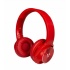 Vorago Audífonos HPB-200, Bluetooth, Inalámbrico, Rojo  1
