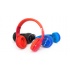 Vorago Audífonos con Micrófono HPB-300, Bluetooth, Inalámbrico, Rojo  2