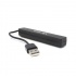 Vorago Hub USB 2.0 - 4x USB 2.0 Hembra, 480 Mbit/s, Negro  5