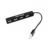 Vorago Hub USB 2.0 - 4x USB 2.0 Hembra, 480 Mbit/s, Negro  7