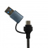 Vorago Hub USB-C - USB-A 2.0, USB-A 3.0, 5 Gbit/s   5