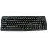 Teclado Vorago Multimedia KB-100, PS2, Negro  1