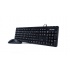Kit de Teclado Multimedia y Mouse Vorago KM-104, Alámbrico, USB, Negro (Español)  1