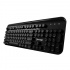 Teclado Vorago KM-200, Inalámbrico, USB, Negro (Español)  1