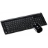 Kit de Teclado y Mouse Vorago KM-301, Inalámbrico, Negro  1