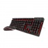 Kit Gamer de Teclado y Mouse Vorago KM-500, Alámbrico, USB, Negro (Español)  4