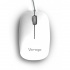 Mouse Vorago Óptico MO-206, Alámbrico, USB, 2400DPI, Blanco  1