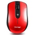 Mouse Vorago Óptico MO-301R, Inalámbrico, 1600DPI, USB, Rojo  1