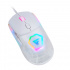 Mouse Gamer Vorago MOG530, Alámbrico, Óptico, 12.000DPI, USB-A, Blanco  2