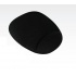 Mousepad Vorago con Descansa Muñecas de Gel, 17.5x22cm, Negro  1
