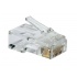 Vorago Conector RJ-45, Transparente, 100 Piezas  1