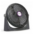 Vortex Ventilador FORZA, 3 Velocidades, 18", Negro  1