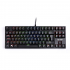 Teclado Gamer VSG Alnitak TKL RGB, Teclado Mecánico, Switch Kailh Red, Alámbrico, Negro (Español)  1