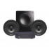 VSSL Kit Amplificado de Audio A.1X/PSUB10, 50W, 2 Canales, RCA, Negro ― Incluye 2 Bocinas PP8/Subwoofer SS10  1