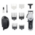 Wahl Recortadora Launch, 6 Cabezales, Negro/Plata  6