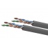 WAM Bobina de Cable Cat5e UTP para Exteriores, 305 Metros, Gris  1