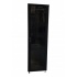 WAM Gabinete de Piso con Puerta de Cristal, 42UR, Negro