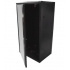 WAM Gabinete de Piso con Puerta, 22U, Negro