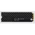 SSD Western Digital WD Black SN750, 1TB, PCI Express 3.0, M.2 - con Disipador de Calor  1
