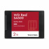 SSD Western Digital WD Red SA500, 2TB, SATA III, 2.5", 7mm  1