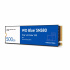 SSD Western Digital WD Blue SN580 NVMe, 500GB, PCI Express 4.0, M.2  1
