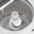 Whirlpool Lavadora de Carga Superior 8MWTW2424WPM, 24kg Lavado, Gris/Blanco  5