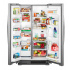 Whirlpool Refrigerador WD5600S, 25 Pies Cúbicos, Acero Inoxidable  2