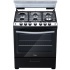 Whirlpool Estufa y Horno de Gas de 30'' WF5659B, 6 Quemadores, Negro
