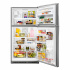 Whirlpool Refrigerador WT2150S, 22 Pies Cúbicos, Gris  2